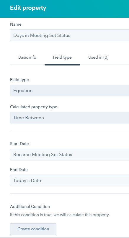 HubSpot Calculated Property